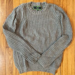Grey C Wonder chunky sweater